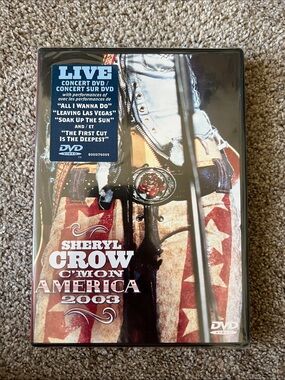Sheryl Crow C'mon America 2003 Concert DVD - new sealed